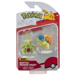 Jazwares PKW0140 Pokemon Battle Figuren Pack - Larvitar + Feurigel