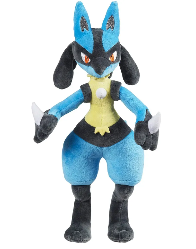 JAZWARES Pokemon - Plüschfigur - Wave 7 (30cm) , Charakter :Lucario