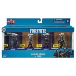 Jazwares DMZ0170 - Sammelfiguren, 4er-Pack, 6 Cm, Squad Mode