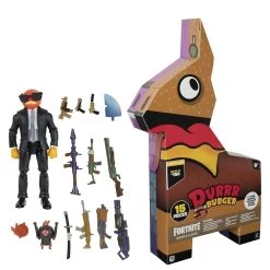Jazwares FNT0797 - Loot Lama - Durrr Burger, 15 Teile