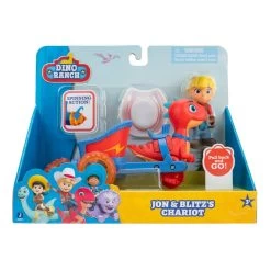 Dino Ranch - Jon Und Blitz Streitwagen