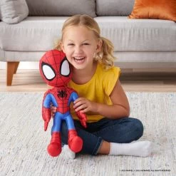 Spidey Und Seine Superfreunde - Plüschfigur - Größe 40 Cm - Mit Sound