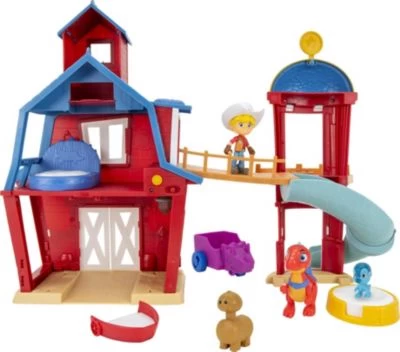 JAZWARES Dino Ranch Clubhaus Spielset