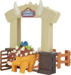 JAZWARES Dino Ranch Dino Action Pack Ankylosaurus