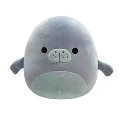 Jazwares SQK3301 - Squishmallows - Maeve / Mauve Die Blaue Robbe - 30 Cm (12") - Kuscheltier Plüschtier