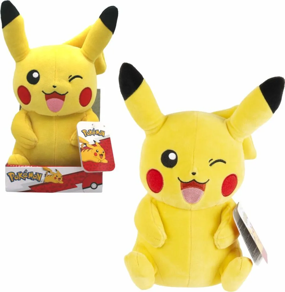 JAZWARES Pokemon - Plüschfigur (30cm) , Charakter :Bisasam – Bild 3