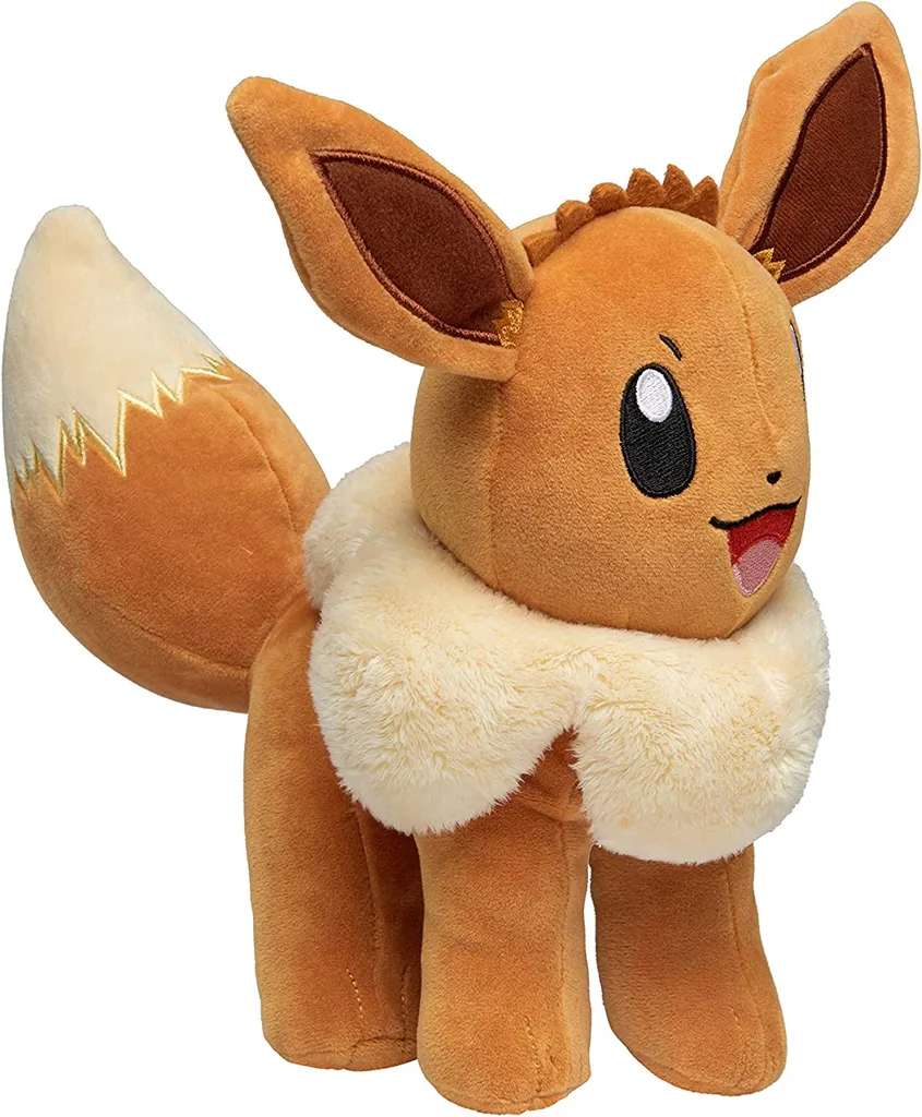 JAZWARES Pokemon - Plüschfigur (30cm) , Charakter :Evoli – Bild 2