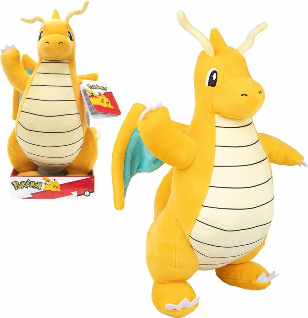 JAZWARES Pokemon - Plüschfigur (30cm) , Charakter :Dragoran – Bild 15