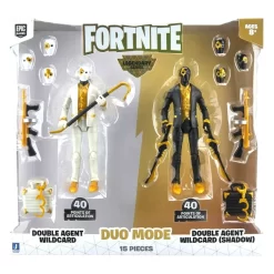 Jazwares FNT0840 - Fortnite - Legendary Series - Actionfigur 2er Pack, Mit Zubehör, Duo Mode Doppelagent