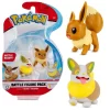 JAZWARES Pokémon - Battle Figuren Evoli & Voldi