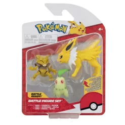 Jazwares 95155 - Pokémon Battle Figuren Dreierpack, Sortiert