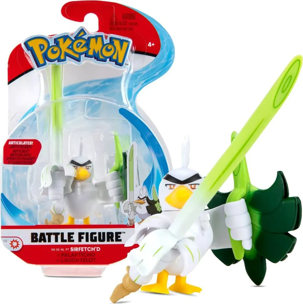JAZWARES Pokémon - Battle Figur Lauchzelot – Bild 13