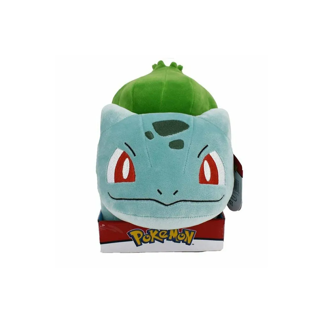 JAZWARES Pokemon - Plüschfigur (30cm) , Charakter :Bisasam – Bild 2