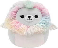 Jazwares SQK3307 - Squishmallows - Leonori Der Löwe Mit Flügeln - 40 Cm (16") - XXL Kuscheltier Plüschtier