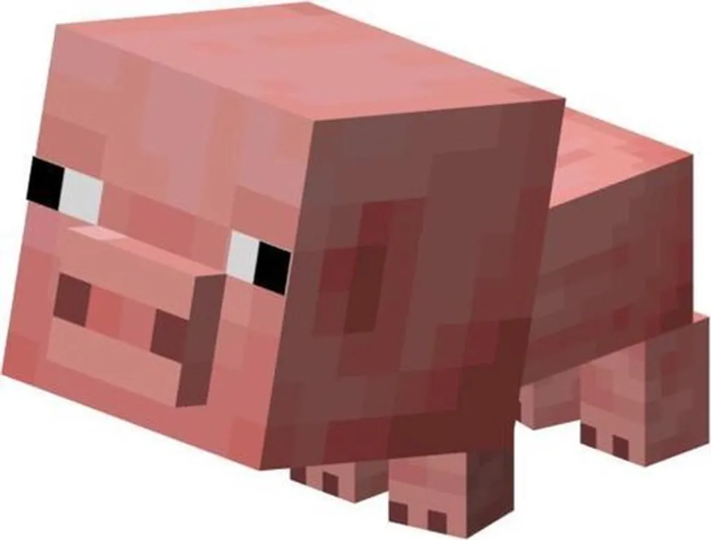 JAZWARES Minecraft Plüschtiere 3er Set - Plüsch - Schlingpflanze/Schwein/Oktopus - Ca. 22 Cm - Spielzeug – Bild 6