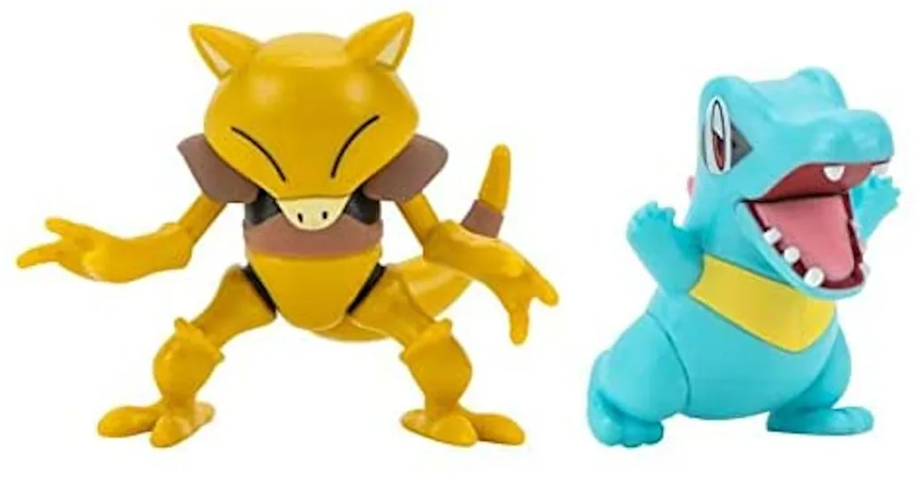 JAZWARES Pokémon Battle Figuren Wave 10 (5 Bis 8 Cm), Charakter :Abra + Karnimani