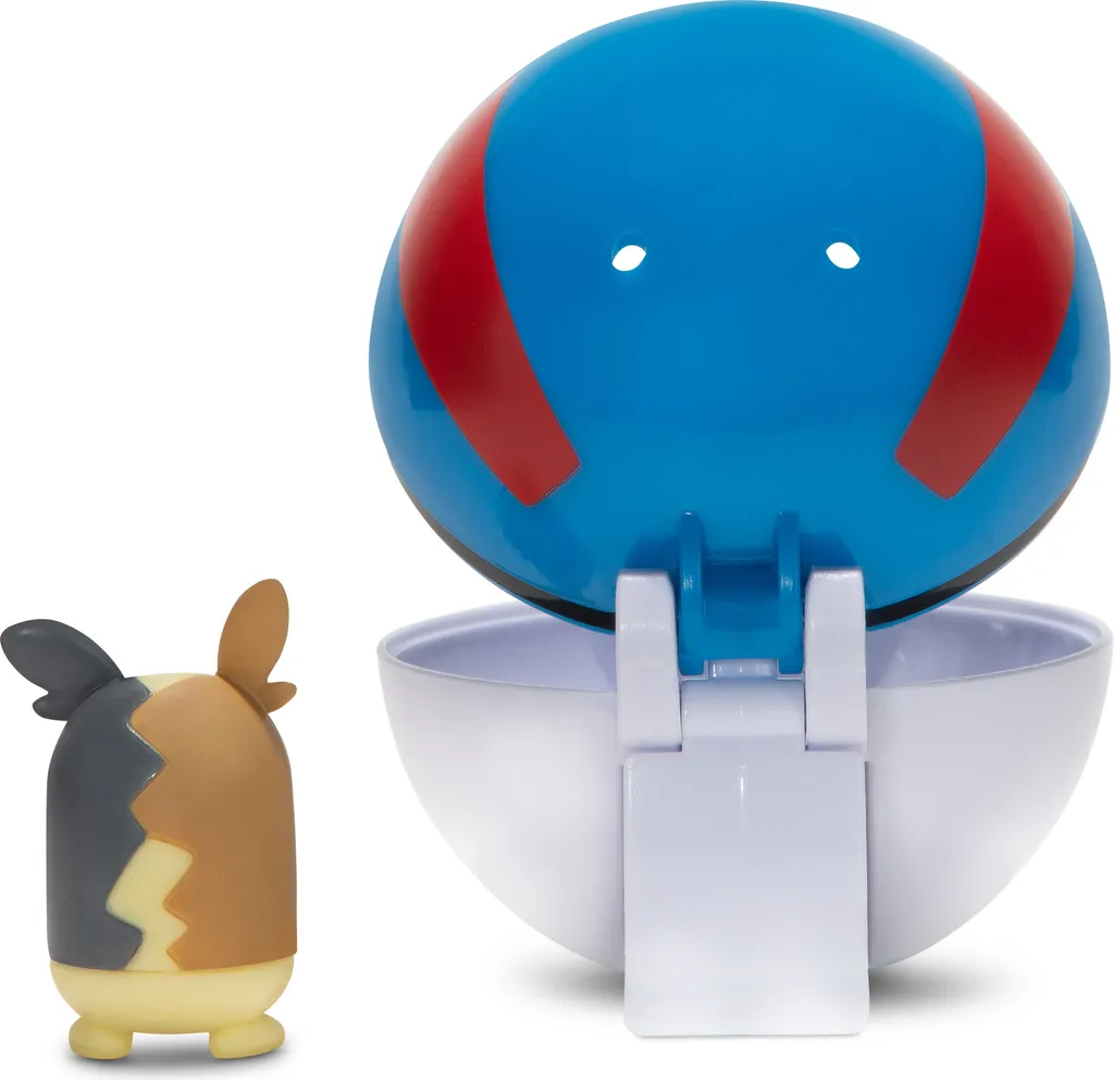 JAZWARES Pokémon - Clip´n Go - Morpeko & Superball – Bild 4