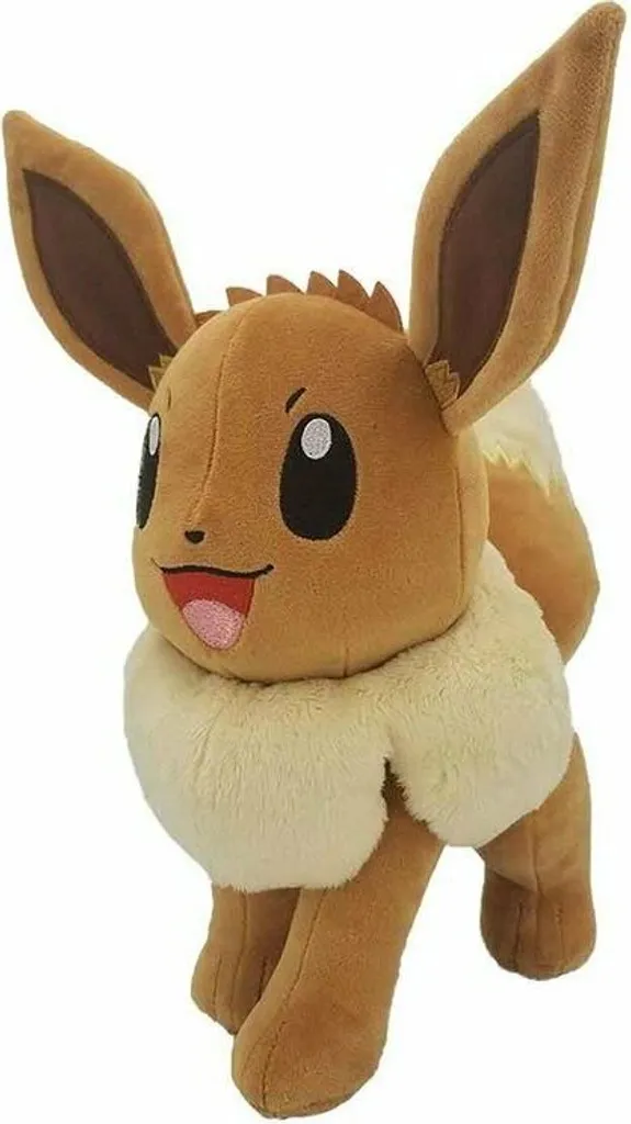 JAZWARES Pokemon - Plüschfigur (30cm) , Charakter :Evoli – Bild 3
