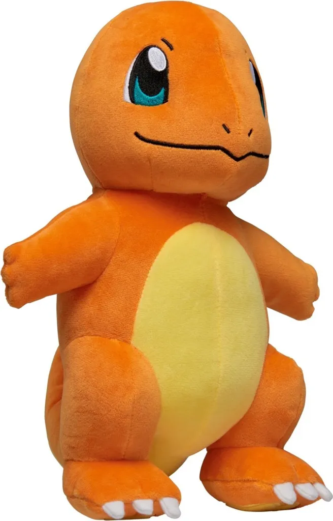 JAZWARES Pokemon - Plüschfigur (30cm) , Charakter :Glumanda – Bild 5