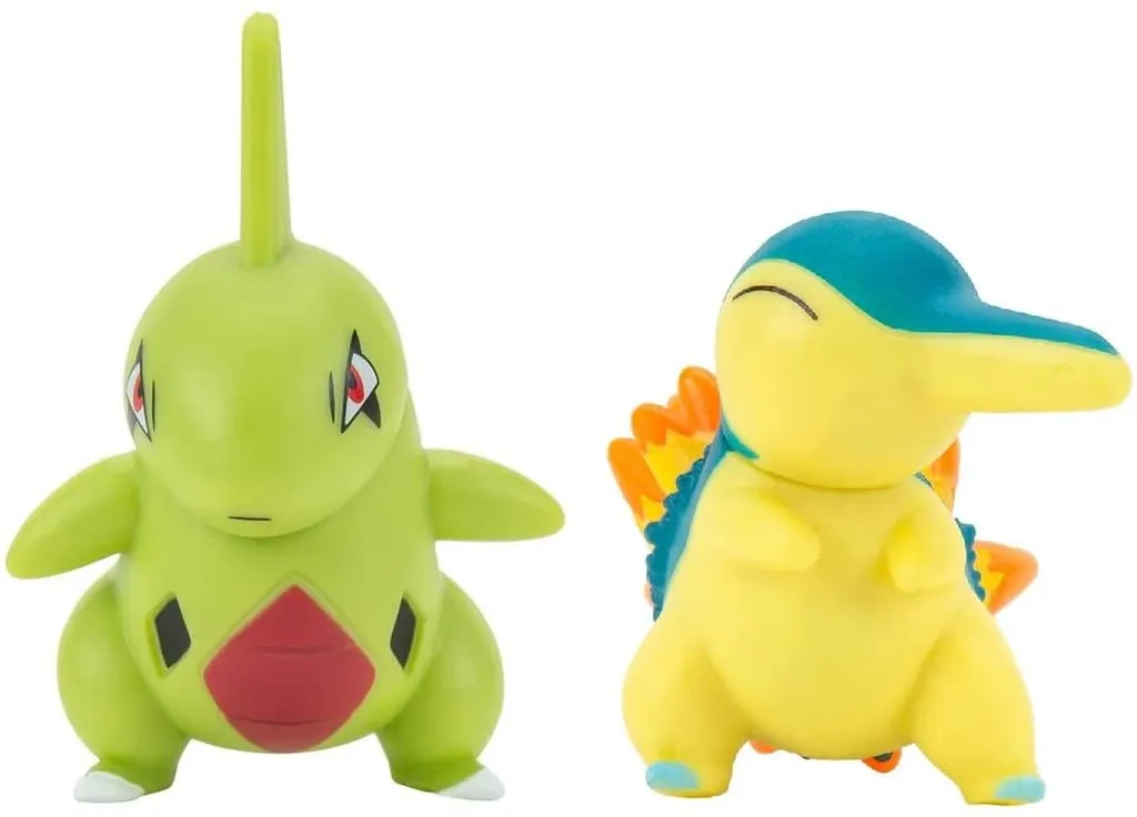 JAZWARES Pokémon Battle Figuren Wave 10 (5 Bis 8 Cm), Charakter :Larvitar + Feurigel