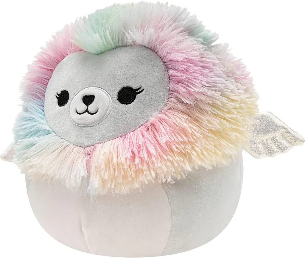 Jazwares SQK3307 - Squishmallows - Leonori Der Löwe Mit Flügeln - 40 Cm (16") - XXL Kuscheltier Plüschtier – Bild 2