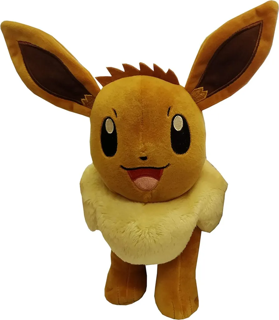 JAZWARES Pokemon - Plüschfigur (30cm) , Charakter :Evoli – Bild 6