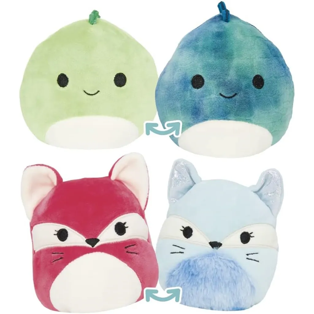 Jazwares Flip-A-Mallow 12 Cm Sort.rollierend