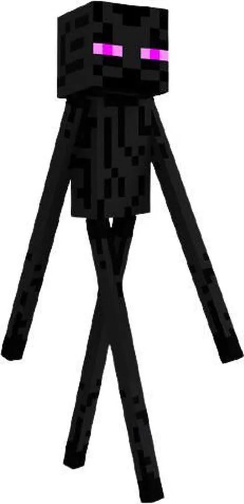 JAZWARES Minecraft Plüschtiere 6er Set - Plüsch - Spielzeug - Spider/Enderman/Creeper/Schwein/Tintenfisch/Katze - Ca. 22 Cm – Bild 10