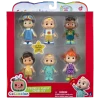 JAZWARES CoComelon Figurenset Freunde & Familie Mit 6 Figuren Ca. 7cm CMW0170