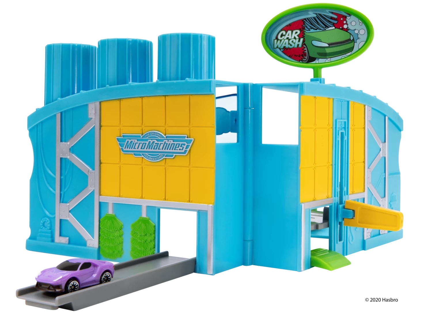 JAZWARES MicroMachines Spielset Serie 1 Inkl. Exklusives Fahrzeug - Waschstrasse – Bild 3