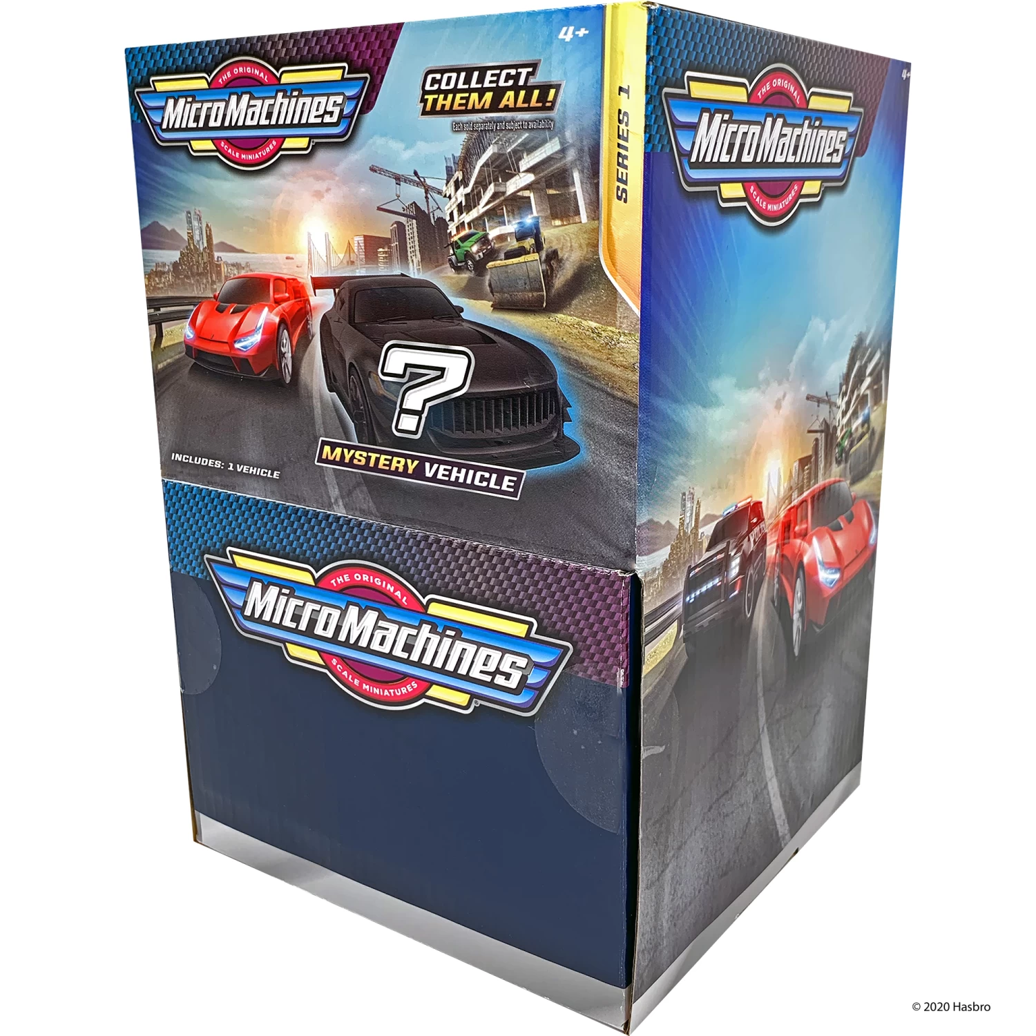 JAZWARES MicroMachines 3x Überraschungsfahrzeug Aus BlindBag Serie 1