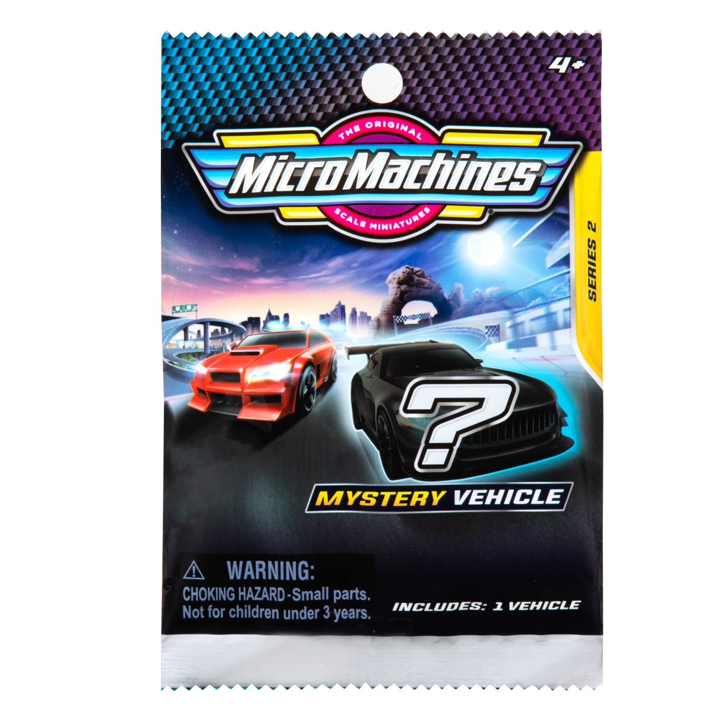 JAZWARES MicroMachines 3x Überraschungsfahrzeug Aus BlindBag Serie 2