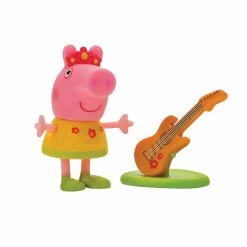 JAZWARES Peppa Pig Spielset Stylische Peppa Spielfigur Mit Zubehör PEP0545