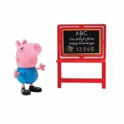JAZWARES Peppa Pig Spielset Schulzeit Mit George Spielfigur Mit Zubehör PEP0665