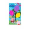JAZWARES Peppa Pig Überraschungsballons - 1 Spielfigur Und 3 Ballons Serie 1 - Picknick