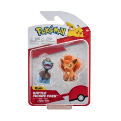 Jazwares PKW2636 Pokemon Battle Figuren Pack - Kapuno + Vulpix