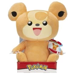 Jazwares PKW0104 Pokemon Plüsch Kuscheltier Im Display Ca 25cm - Teddiursa