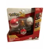 JAZWARES Pokémon - Clip'N'Go Gürtel - Pokéball Set Inkl. Glumanda
