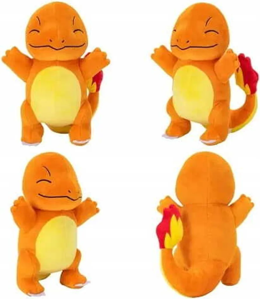 Jazwares Spielwaren Pokémon - Plüsch Glumanda, 20 Cm Kuscheltiere Teddies & Plüschfiguren – Bild 4