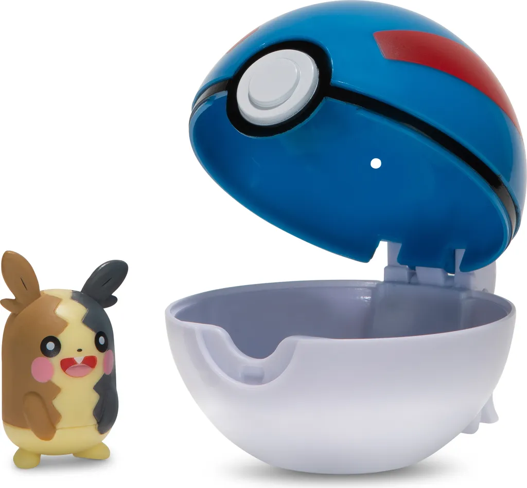 JAZWARES Pokémon - Clip´n Go - Morpeko & Superball – Bild 5