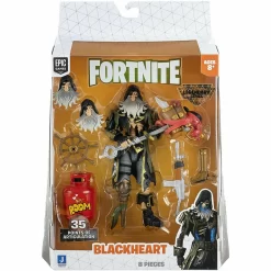 Jazwares FNT0737 - Fortnite - Legendary Series - Actionfigur, Schwarzherz (Blackheart)