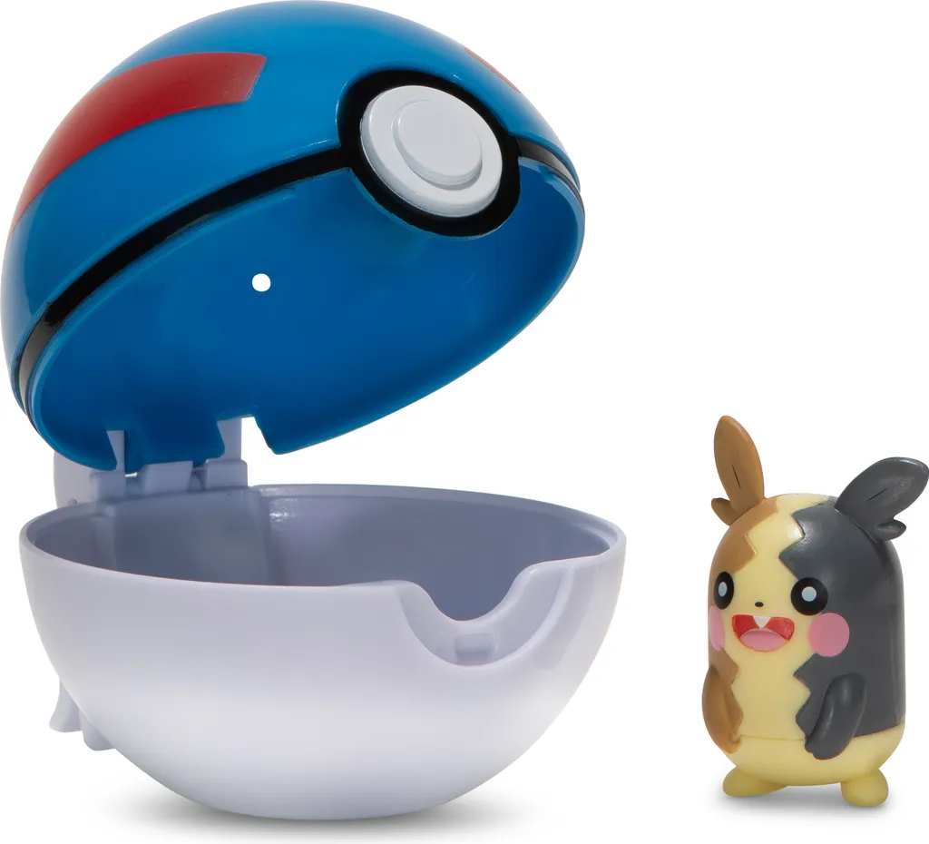 JAZWARES Pokémon - Clip´n Go - Morpeko & Superball – Bild 6