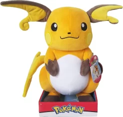 JAZWARES Pokemon - Plüschfigur - Wave 6 (30cm) , Charakter :Raichu