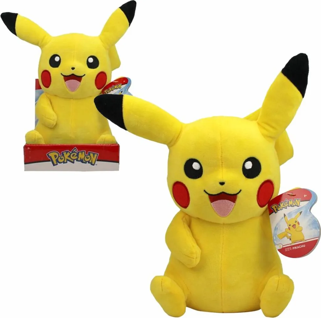 JAZWARES Pokemon - Plüschfigur (30cm) , Charakter :Bisasam – Bild 10
