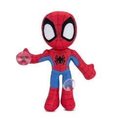 JAZWARES Spider-Man Spidey Amazing Friends Plüsch Mit Saugnapf Ca. 23cm SNF0005