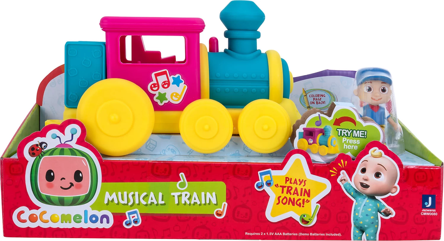 JAZWARES CoComelon - Mitsing-Zug (deutsch) – Bild 2