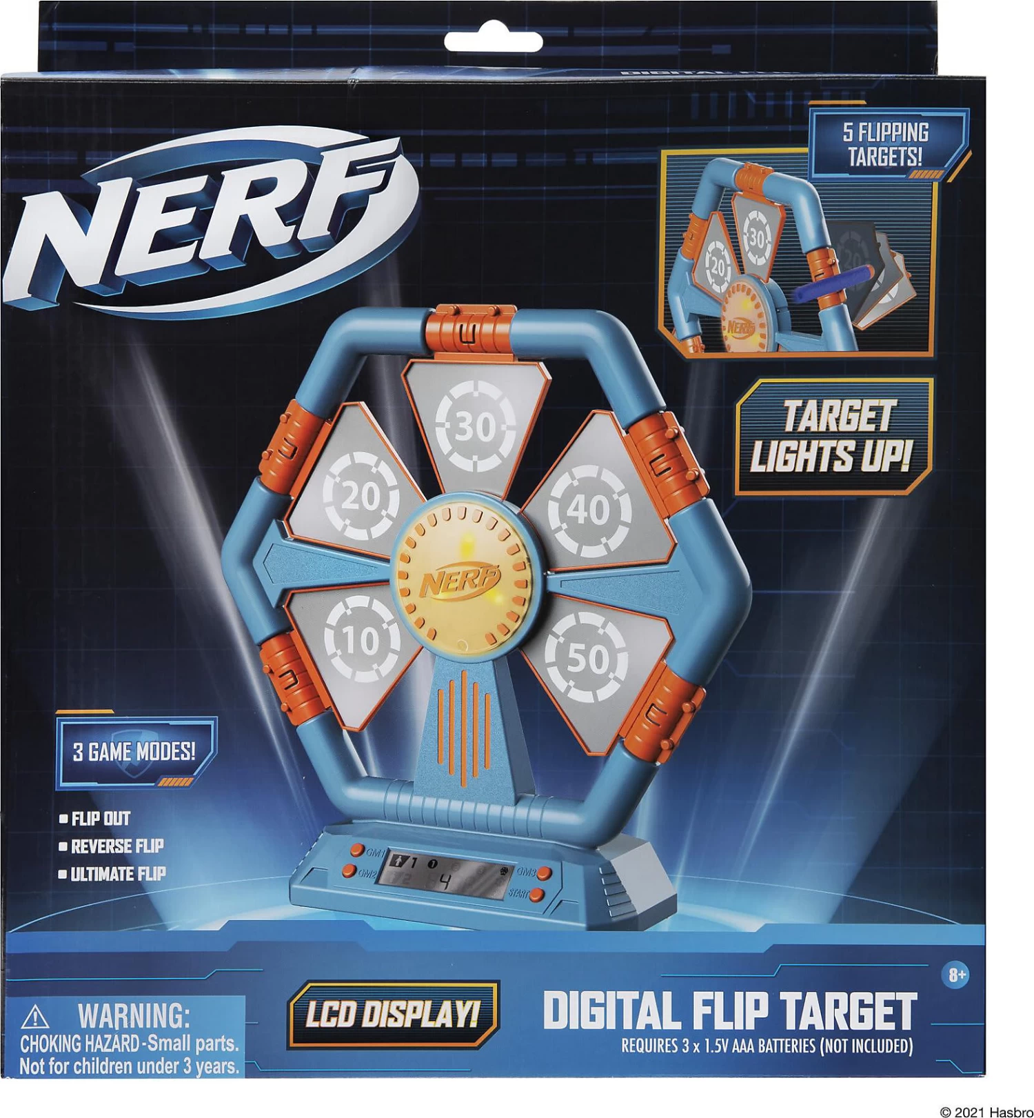 JAZWARES Nerf - Digitale Klapp-Zielscheibe – Bild 2