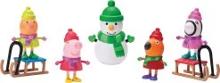 JAZWARES Peppa Pig Schlittenfahrt